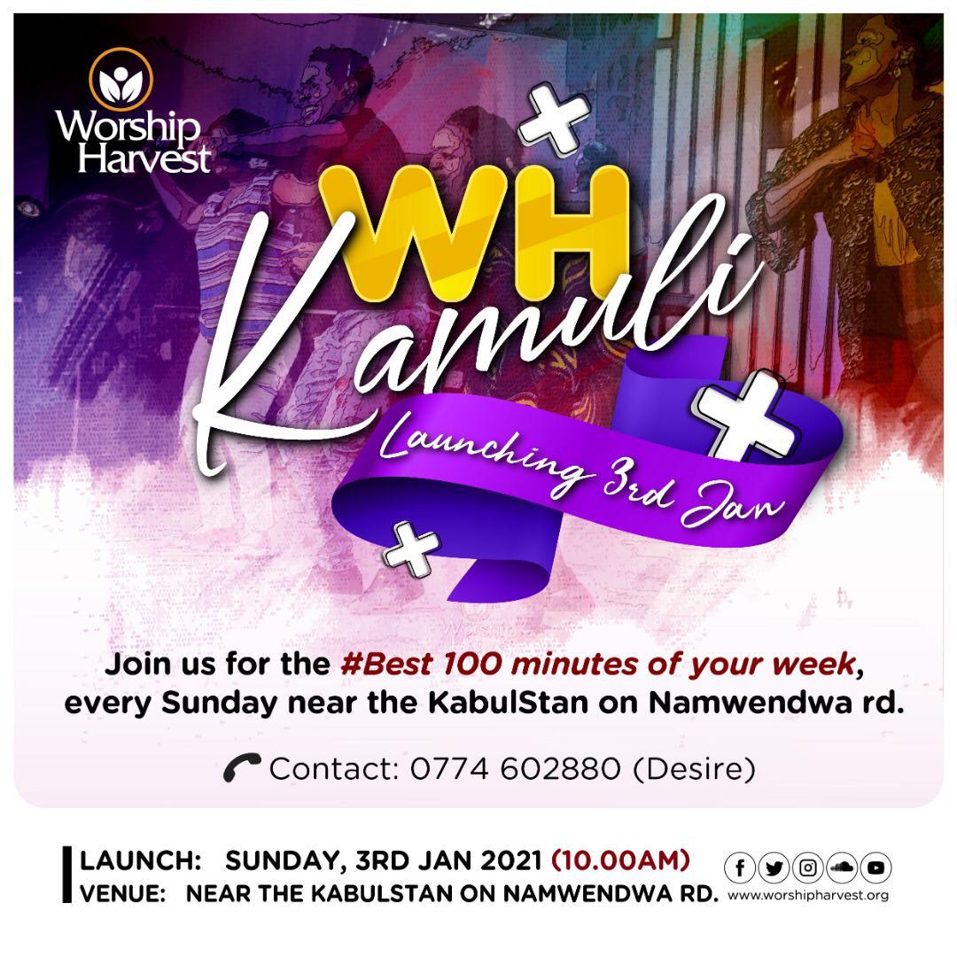 worship_harvest's tweet photo. 2021 We kick off with a bang. #WHKamuli #WHNansana #WHGaruga #Launching on 3rd January 2021 @mosesmukisa @Bee3Byemanzi @BigirwenkyaS @floeagaba @rogerskajubi @kayliemartha @daveytr @noryo @phillta @JayRemoir @Ivanprince11 @samkirabo @queenantonete @NyaburuG @persisbabiryeug https://t.co/y2I5E1rD0w
