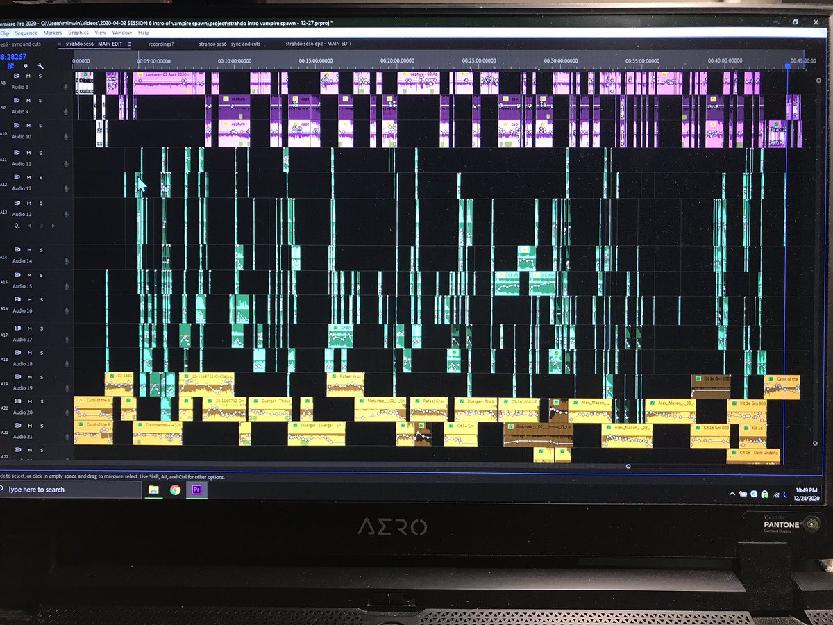wetmaynard's tweet photo. next episode of strahdo mojado almost ready for publishing. after a year of editing i realize it’s just about putting an audio sandwich together. dialog is your meat, music is your bread, and sound fx are the condiments. this episode is a whopper, full to the brim! can’t wait! https://t.co/o6HfEemE6j
