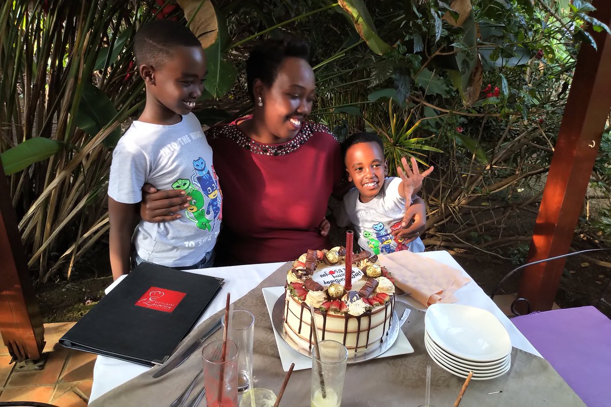 DidasNdoli's tweet photo. Happy birthday my Love @BenieGloria. #BDparty style in covid times #keepfamilysafe and still celebrate just de 4 of us. It was fun & safe. Friends and extended families enjoy with us virtually/online. #BeSafeOutThere https://t.co/B32E2rXQXn