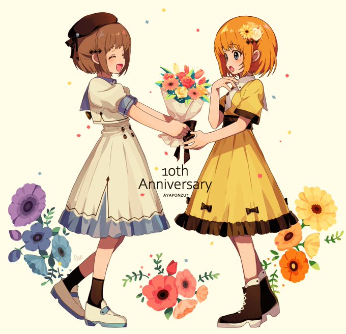 あやぽんず*さん10周年記念
「letter song」歌ってみた動画のイラスト担当させていただきました!!✨

10周年、本当におめでとう!!!!?

【10周年記念】letter songを歌ってみた あやぽんず*
https://t.co/KG8xFPoGru 