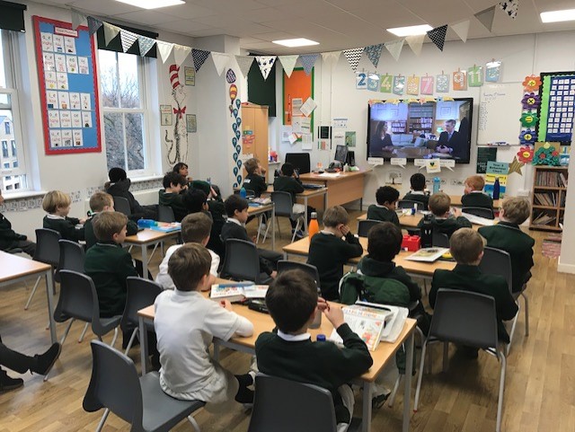 Year 3 boys listened to the leader of the House of Commons of United Kingdom, Jacob Rees-Mogg, talk about the importance of Parliament and how we can all be involved with the decision making. bit.ly/3mkKBsj