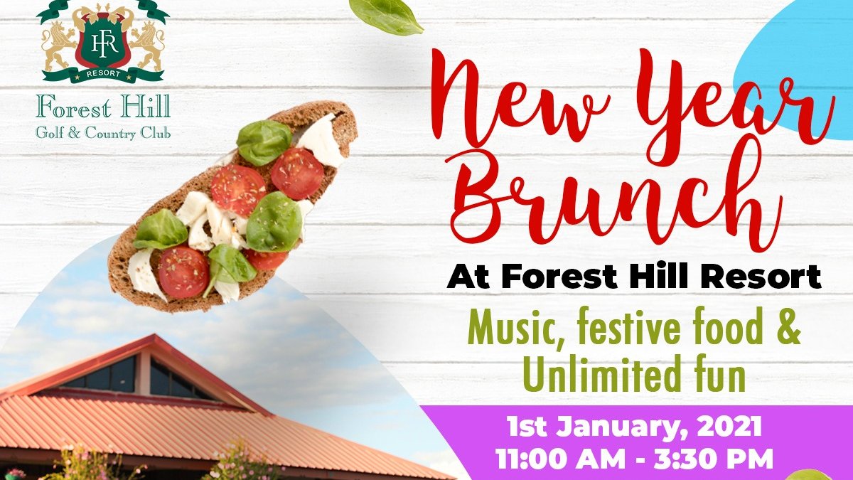 Say Hello to 2021 with Our Scrumptious New Year Brunch Buffet!!
Bring in the New Year with delicious food and mesmerizing views at Forest Hill Resort.  Enjoy our specially curated Brunch Buffet with lots of music and entertainment!
For reservations, call 92160-36111 | 92160-32025