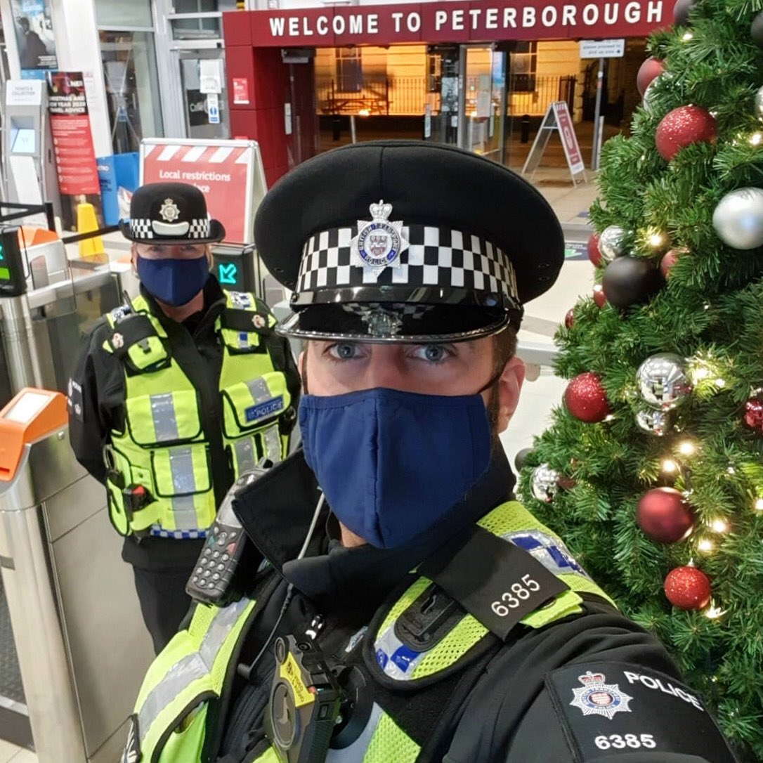 The big day may be over, but the Christmas spirit goes on! 

Our officers are out across the network as always, helping to keep things running smoothly.