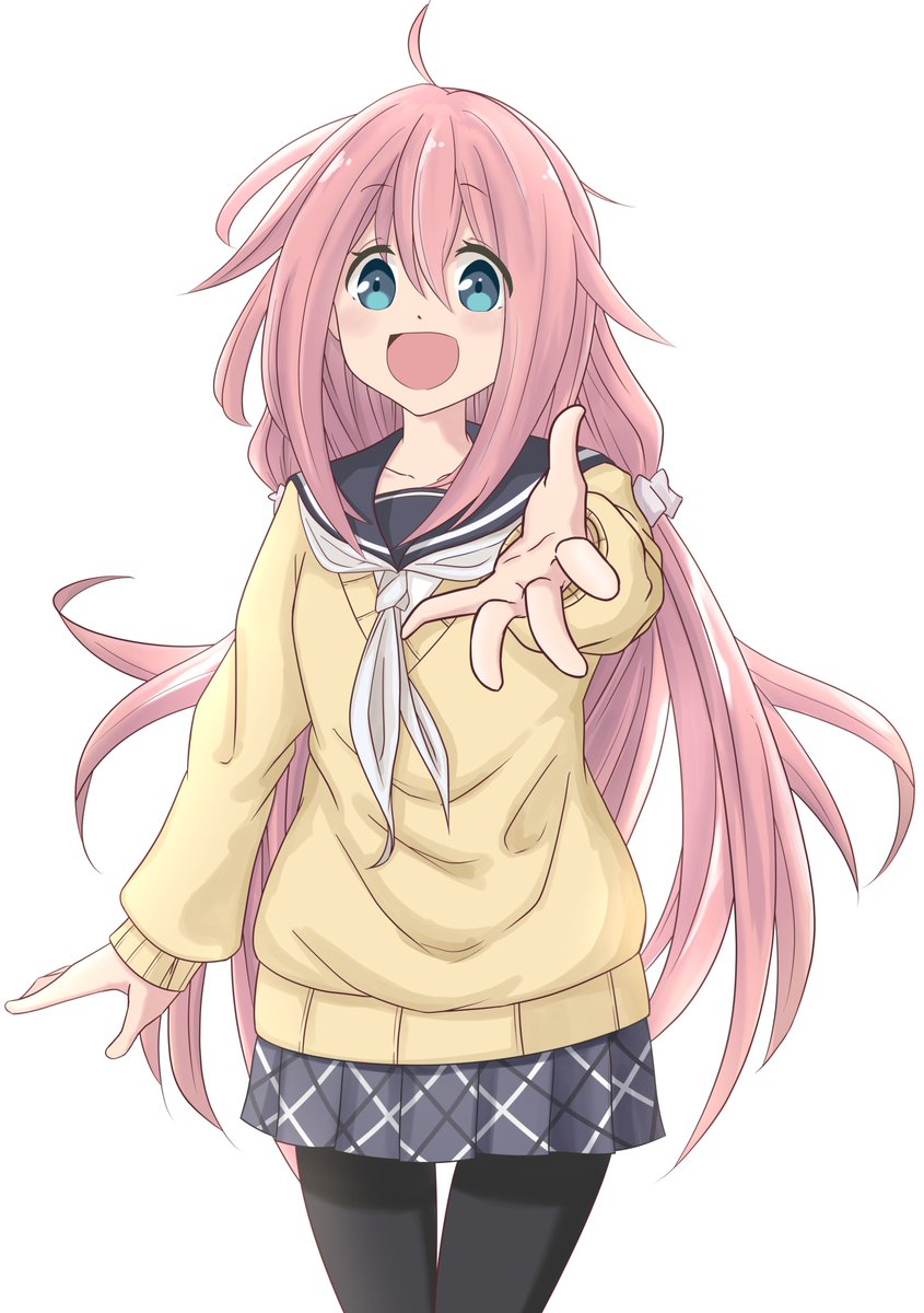ゆるキャン「リンちゃん!こっちだよ!

#ゆるキャン 」|よも🌸skeb募集中！のイラスト