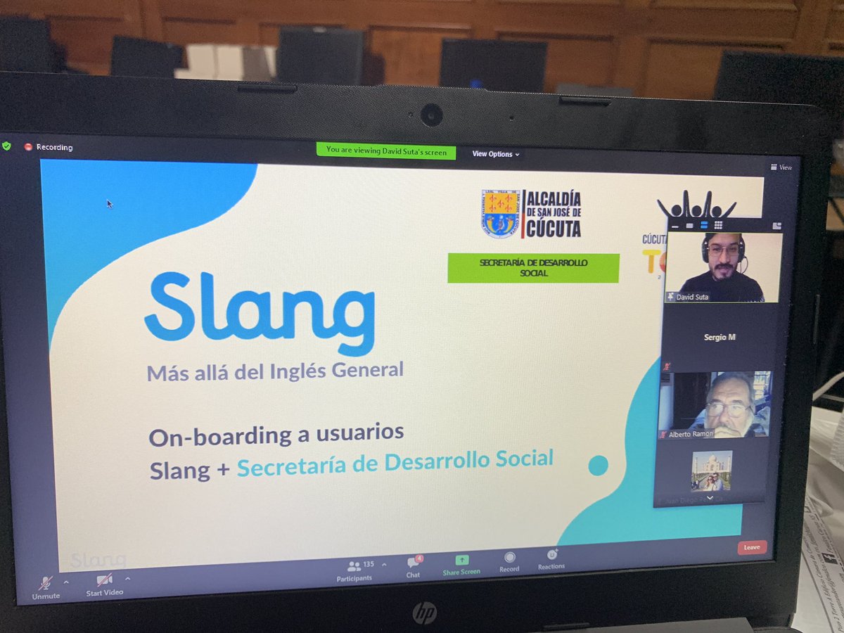 sergiomaldoh's tweet photo. inicia nuestra alianza con Slang, para que 300 empresarios y empleados del sector productivo, accedan de manera gratuita a la plataforma de inglés general y profesional, con el propósito de obtener herramientas de negociación y mejora en sus perfiles empresariales @ingjairoyanez https://t.co/mvh5onM6KJ