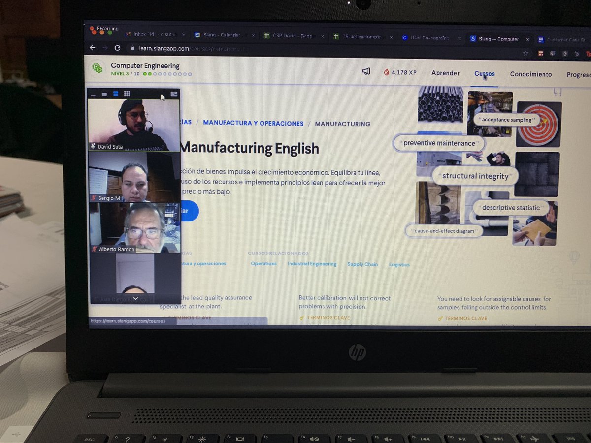 sergiomaldoh's tweet photo. inicia nuestra alianza con Slang, para que 300 empresarios y empleados del sector productivo, accedan de manera gratuita a la plataforma de inglés general y profesional, con el propósito de obtener herramientas de negociación y mejora en sus perfiles empresariales @ingjairoyanez https://t.co/mvh5onM6KJ