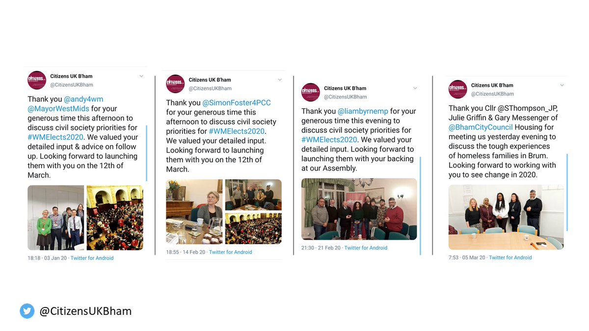 [8] An important part of community organising is meeting those in decision making power, to seek the specific change we want to see happen. Big thanks to the elected & non-elected officials who are/committed to working with us on our campaigns.