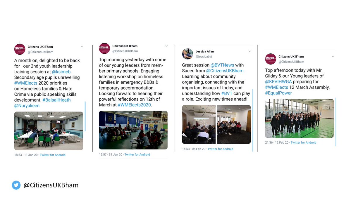 [9] Underpinning all of the above public action is a learning culture to develop leaders. In 2020, we adjusted to still deliver top quality national, local and in-house training.