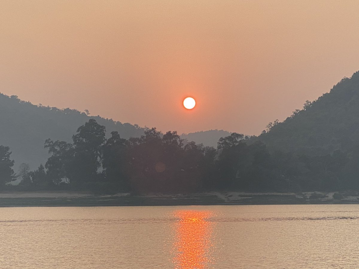 Sunset at  #Satkosia!!   #EcoretreatOdisha  #Odisha  @incredibleindia  @odisha_tourism
