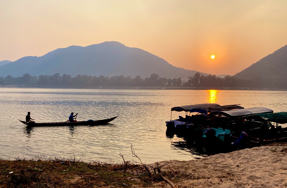 Sunset at  #Satkosia!!   #EcoretreatOdisha  #Odisha  @incredibleindia  @odisha_tourism