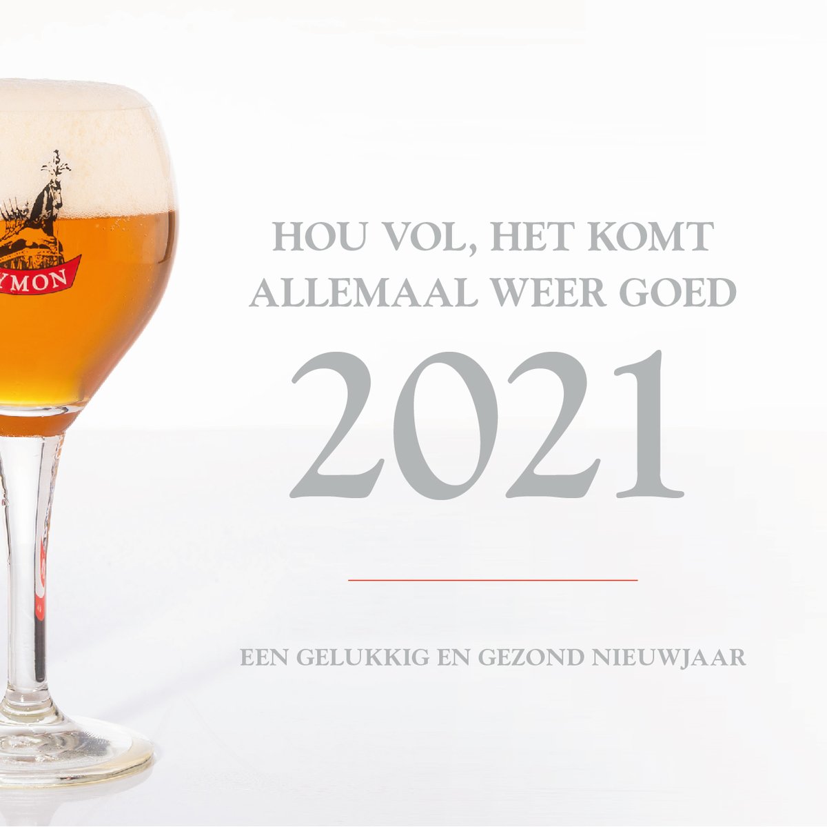 rosbeiaardbier's tweet photo. Hou vol, het komt allemaal weer goed. Een gelukkig en gezond Nieuwjaar. https://t.co/0STxhLlBlM