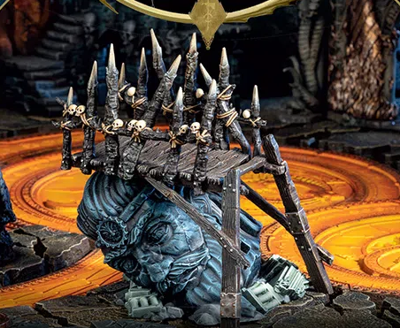 Comando40K's tweet image. ¡Frikis! Hoy es el último martes de este funesto año, así que sale la entrega 46 de Mortal Realms, que trae escenografía de la chula: la estatua caída de Sigmar 🤓👍 Aprovecho para adelantarme unos días y desearos ya un ¡feliz año 2021! 🥳🙋‍♂️