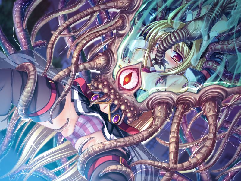 Tentacle hentai sample video