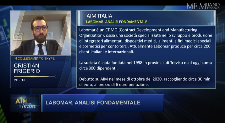 Analisi fondamentale sintetica di Labomar, società specializzata nello sviluppo e produzione di integratori alimentari per conto terzi. <a href="/labomar/">larry a bomar</a>

#labomar #analisifondamentale #AIMItalia #MilanoFinanza #ClassCNBC

video.milanofinanza.it/classcnbc/aim-…