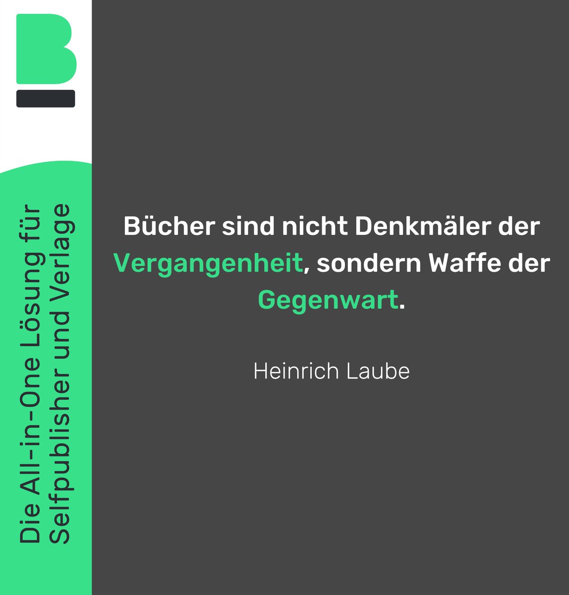 🤓🤓🤓

Die All-in-One Lösung für Selfpublisher und Verlage⁠
▶#𝐁𝐮𝐮𝐤 𝐤𝐨𝐬𝐭𝐞𝐧𝐥𝐨𝐬 𝐭𝐞𝐬𝐭𝐞𝐧: buuk.app⁠
⁠
#zitat #zitate #quote #StayAtHomeWriteABook