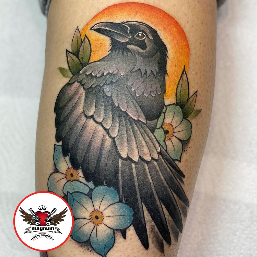 Black Crow  Raven Tattoos