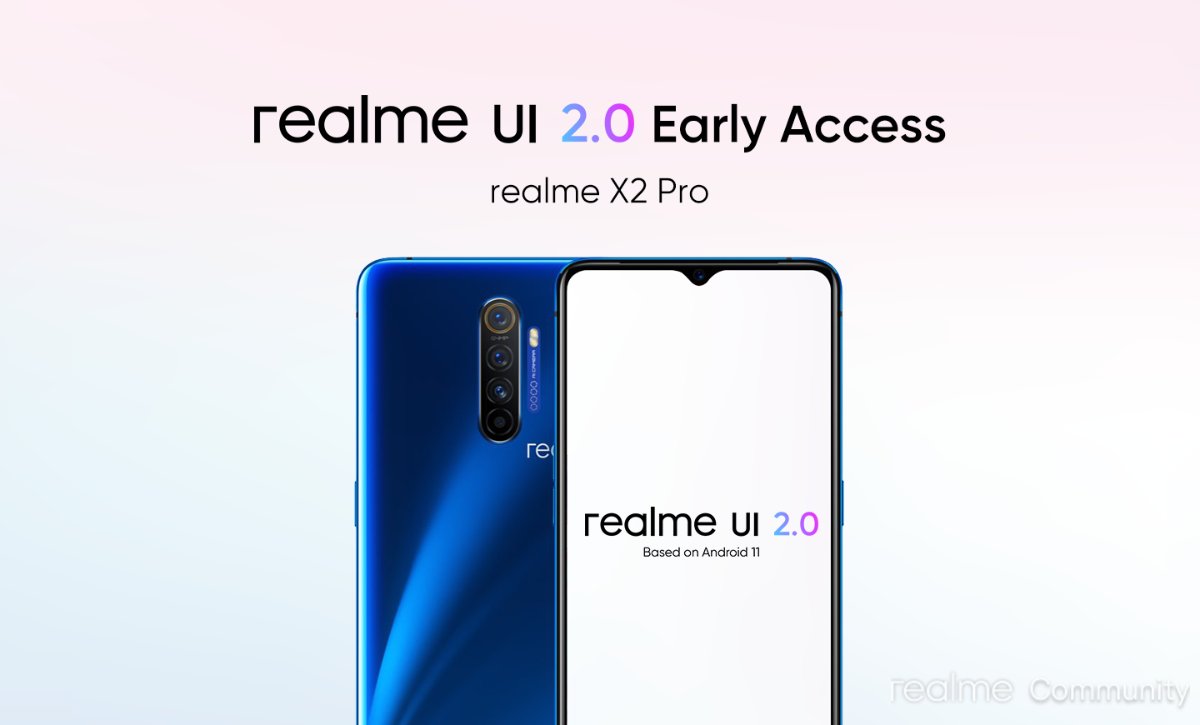 realme UI 2.0 Early Access Applications Are Open For #realme7 And #realmeX2 Pro Users Starting Today. 

#Realme7Pro #RealmeWatchS #realmeWatchSPro