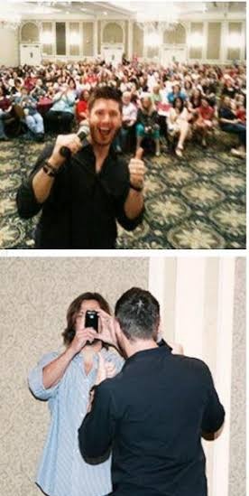 I believe they are together because for the longest time Jared's profile picture on twitter was this picture of Jensen