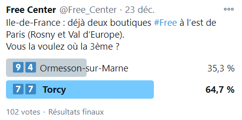 Free_boutiques's tweet photo. Votre sentence est irrévocable... Go pour #Torcy #Bay2 !
Envie de faire partie de l'équipe : https://t.co/M3UVBXilmz https://t.co/D204k5lC29