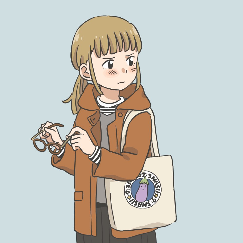 まどか 伊達メガネと七三分けのナストート イラスト 女の子イラスト 落書き らくがき 絵 Illust 絵描き さんと繋がりたい イラスト好きな人と繋がりたい