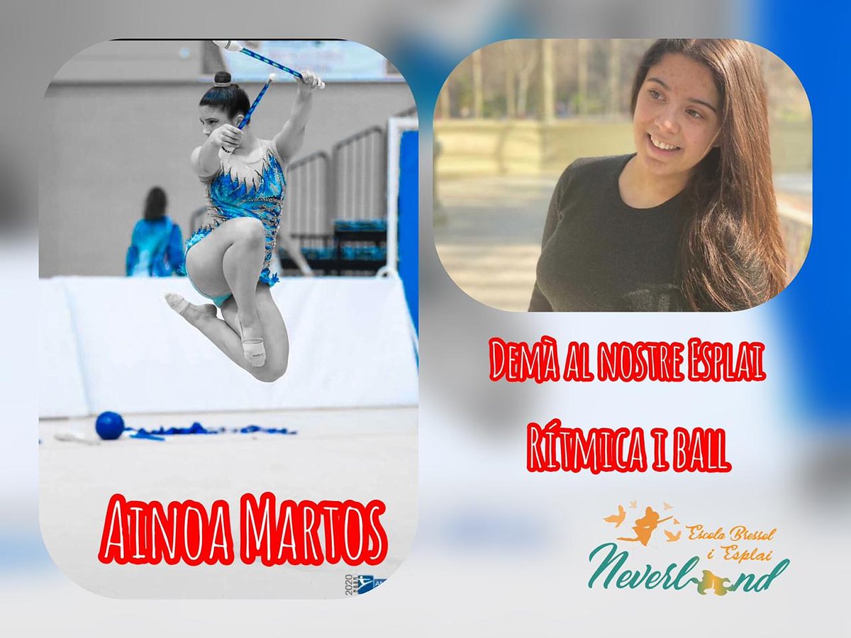BressolI's tweet photo. Demà a la nostra escola bressol i esplai tindrem el plaer de rebre Ainoa Martos, Rítmica i ball!!! Moltes gràcies a l'avança! ♥️#ritmicaGAEE  #club90huesca #ritmica #ball #artistesdelpais https://t.co/IckNiM5RJF