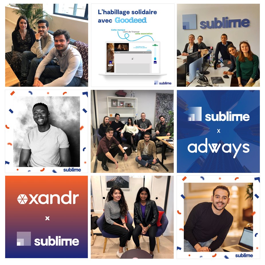 Time to share our #bestnine2020

Creativity, commitment &amp; compassion continued to guide us during this challenging year and we want to thank all the Sublime teams, clients and partners for what we have accomplished together! <a href="/xandr/">Xandr</a> <a href="/SmartAdServerFR/">Smart (FR) is now Equativ</a> <a href="/Goodeed/">Goodeed</a> <a href="/Adways_SAS/">Adways</a> @givewith