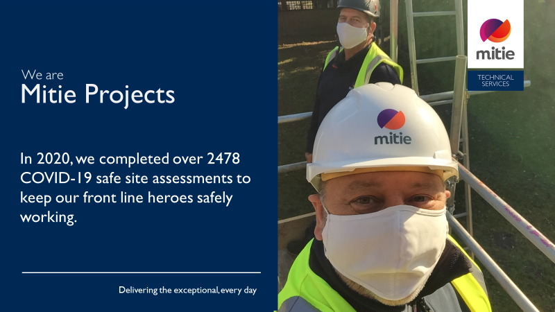 MitieProjects's tweet image. In 2020 when the world stayed apart, we stayed in touch using technology not only to communicate with our teams but to deliver exceptional projects in a safe manner; we completed over 2478 Covid safe sites assessments, all of which were recorded through our app! 

#MitieProjects