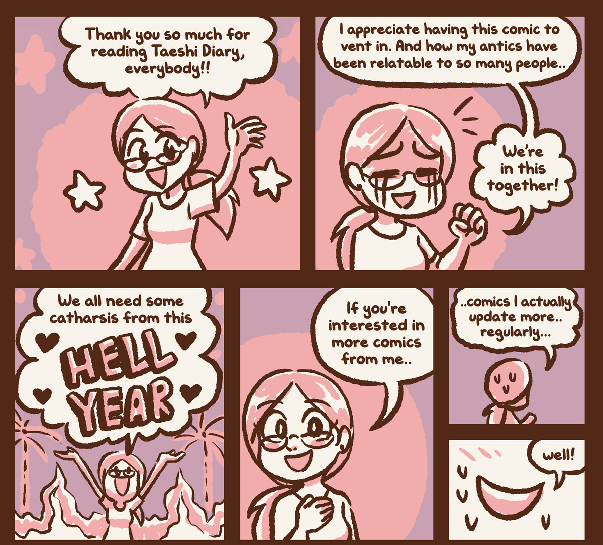 I made this for readers of my diary comics :D The project link is here: https://t.co/I7xFWln7dm