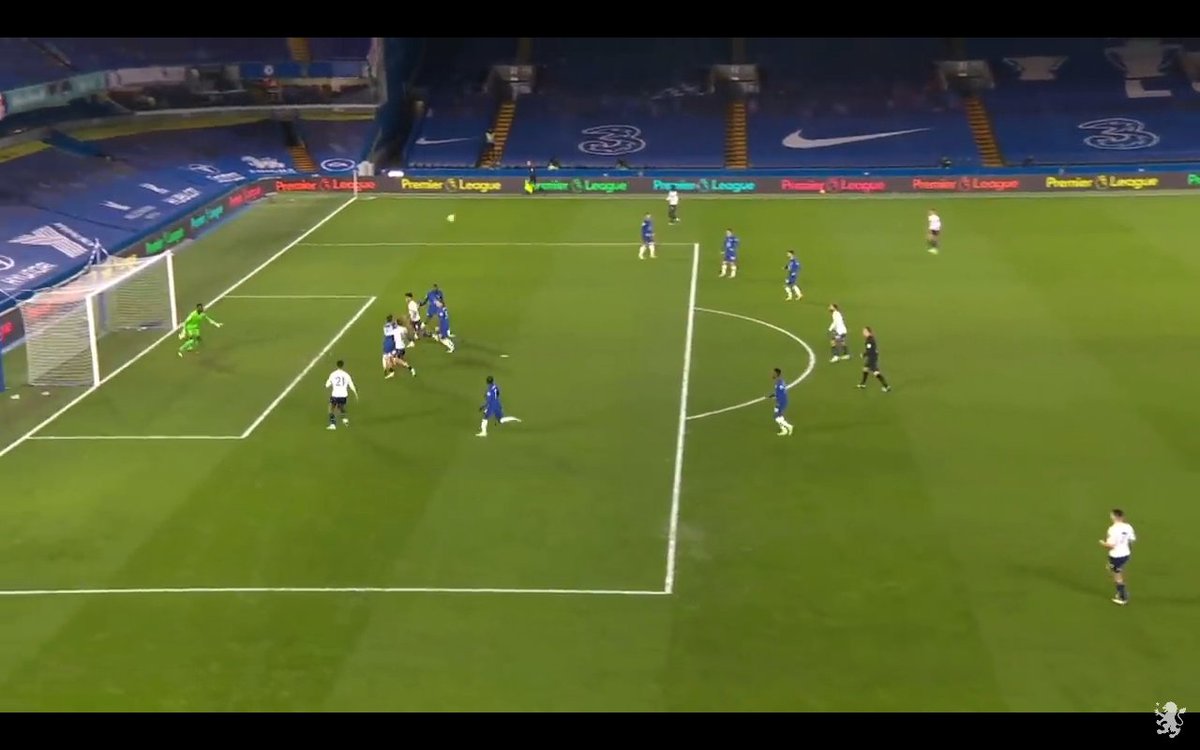 Villa Goal - El Ghazi• Christensen tries to tackle Grealish and goes down.• Villa plays on and still Christensen is still on the ground.• Chelsea have a man less in defence and Villa takes advantage of it.• It was Kante's fault this time and El Ghazi finishes easily.