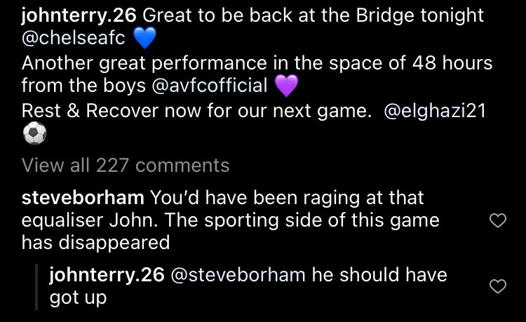 Why is Christensen lying in pitch when he knows he is not getting a foul?•Again in the Man United game Last season, he tries to tackle but fails and is still not tracking. •I have this from him many times and he only gets up when the opposition scores.•I agree with JT here.