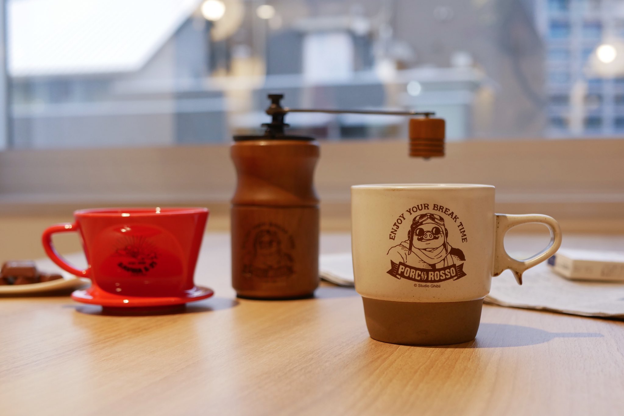 ジブリ - 紅の豚 カリタ kalita 波佐見焼 スタックマグ  新品 マグカップ 紅の豚 Kalita 波佐見焼 スタックマグ | どんぐり共和国そらのうえ店