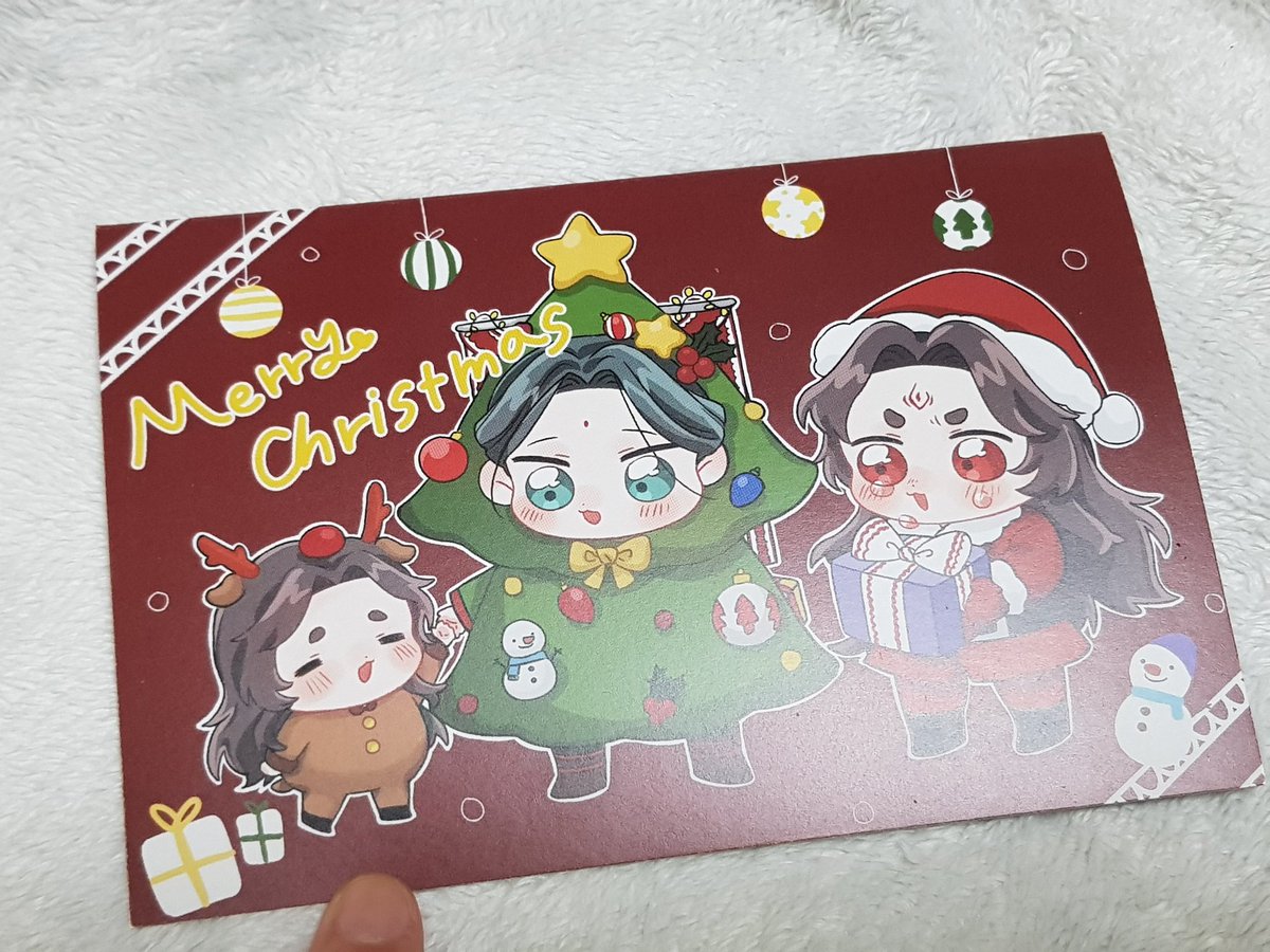 억 신쁑님 (@sin02_16 )의 귀여운 빙추 크리스마스 카드가 와서 넘ㅠㅜ
행복하다 아 너무 귀여워 까아 