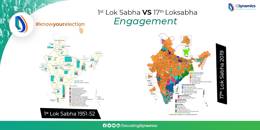 DecodingDynamic's tweet photo. #KnowYourElection
Members of #LokSabha or the lower house of India's Parliament are elected by being voted upon by all adult citizens of India, from a set of candidates who stand in their respective constituencies.
#DDynamics #ParliamentHouse #RightToVote #Election #Politics https://t.co/kWDWaDyYGM