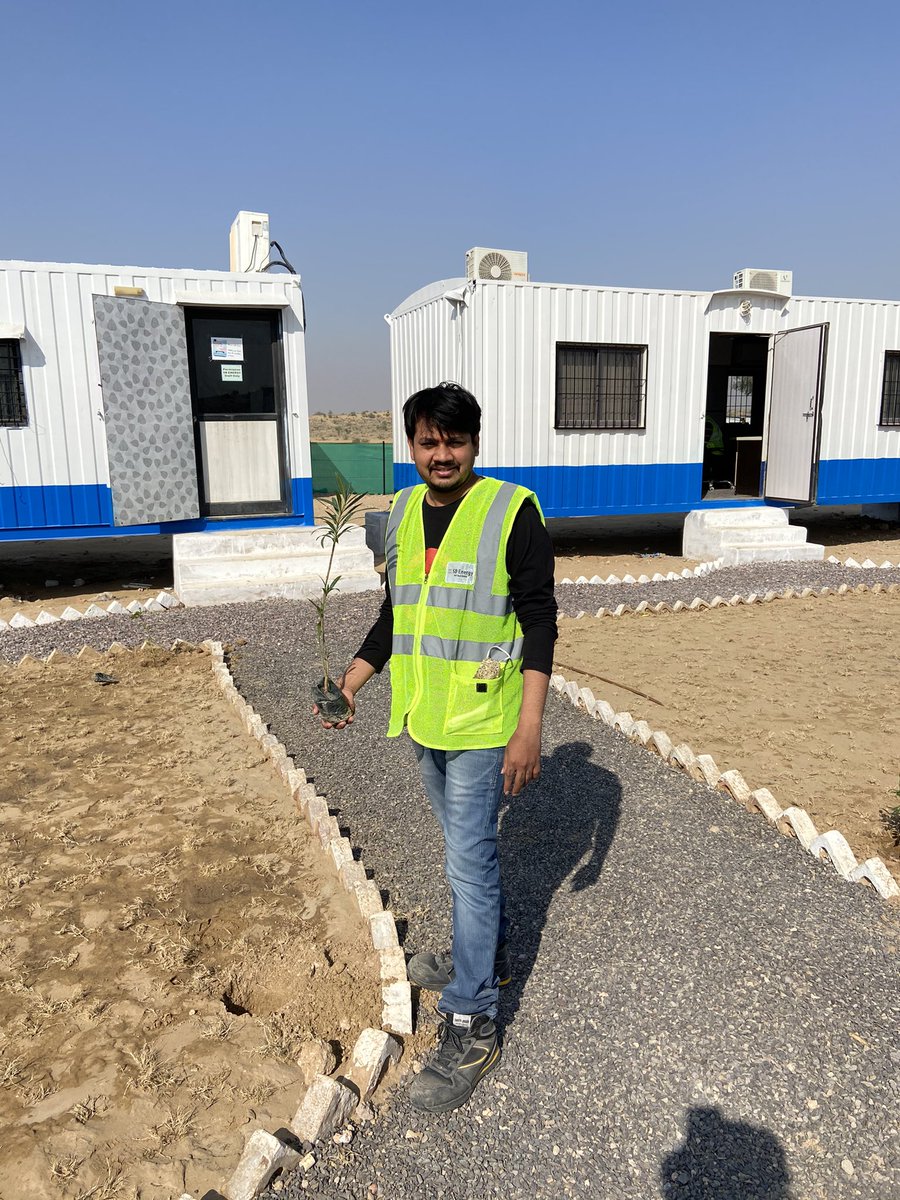 saradasolar's tweet image. #Plantsampling #Bikaner