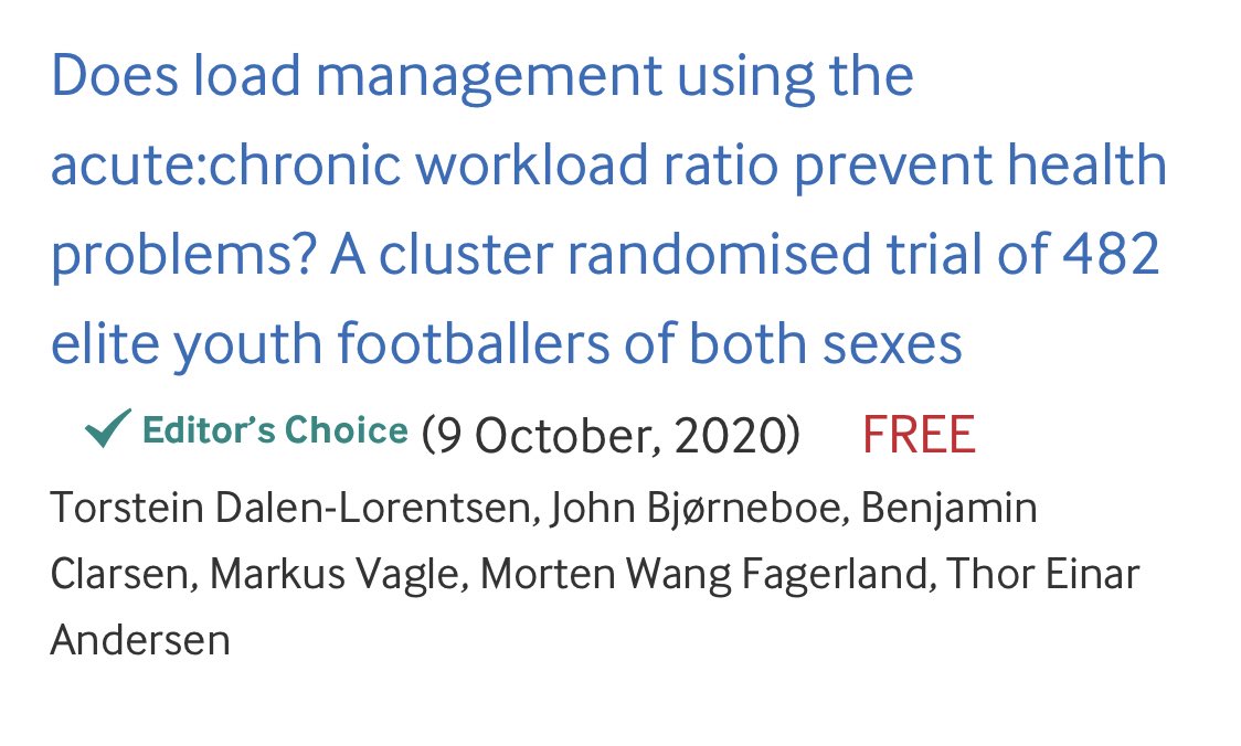 Torstein Dalen-Lorentsen (@torsteindalen) on Twitter photo Proud to see our article has been named the editor’s choice in <a href="/BJSM_BMJ/">British Journal of Sports Medicine (BJSM)</a> and is now FREE🌟 Proud to see our article has been named the editor’s choice in <a href="/BJSM_BMJ/">British Journal of Sports Medicine (BJSM)</a> and is now FREE🌟