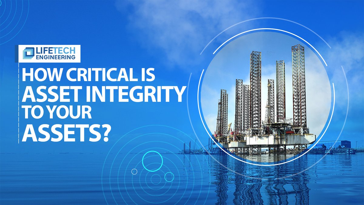 LifeTechEng's tweet image. How Critical is Asset Integrity to your Assets? 
twtr.to/EXE1

#AIM #AssetIntegrityManagement #LifeTech #LTENG