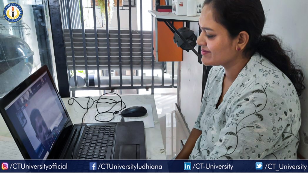 CT_University's tweet photo. Webinar based on ATMA NIRBHAR BHARAT by CT University's PME Cell #SchoolofManagementStudies
#PME #MHRD #IIC @DrRPNishank @HRDMinistry @mhrd_innovation @abhayjere @AICTE_INDIA https://t.co/sbawfqWUHO