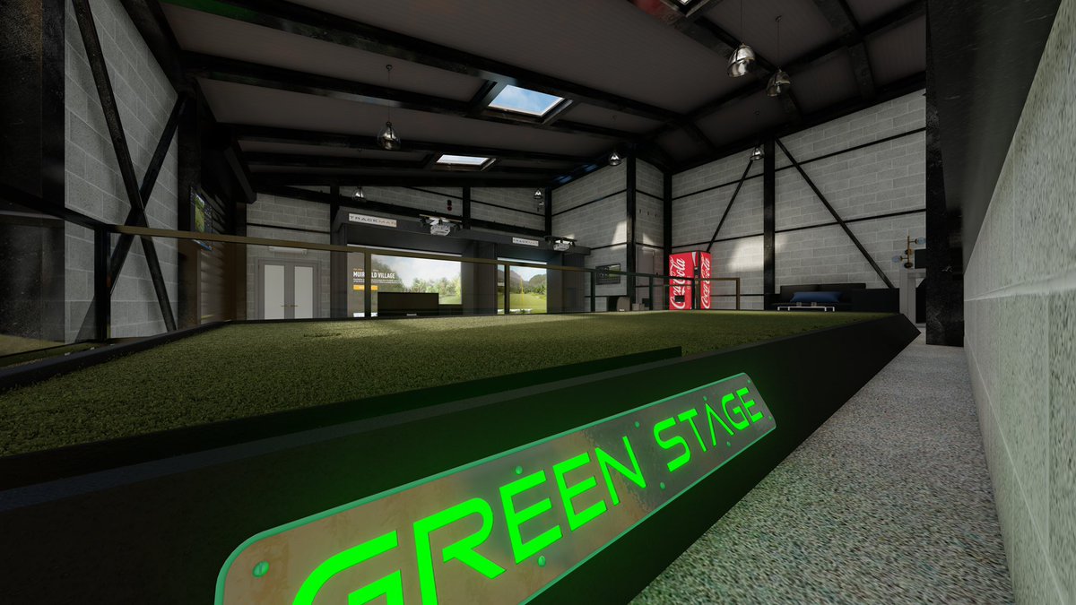 Turn any home swing room or golf academy into the ultimate golf studio with the #ZenGreenStage. How else can you practice any fairway lie or breaking, double breaking, up and downhill putt indoors? @GolfSwingRooms #PlayDiscoverMaster #ZenYourGame #WinterGolf #IndoorGolf #GolfLife