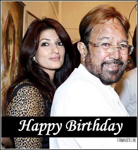  Happy Birthday Rajesh khanna sir and Twinkal mam 