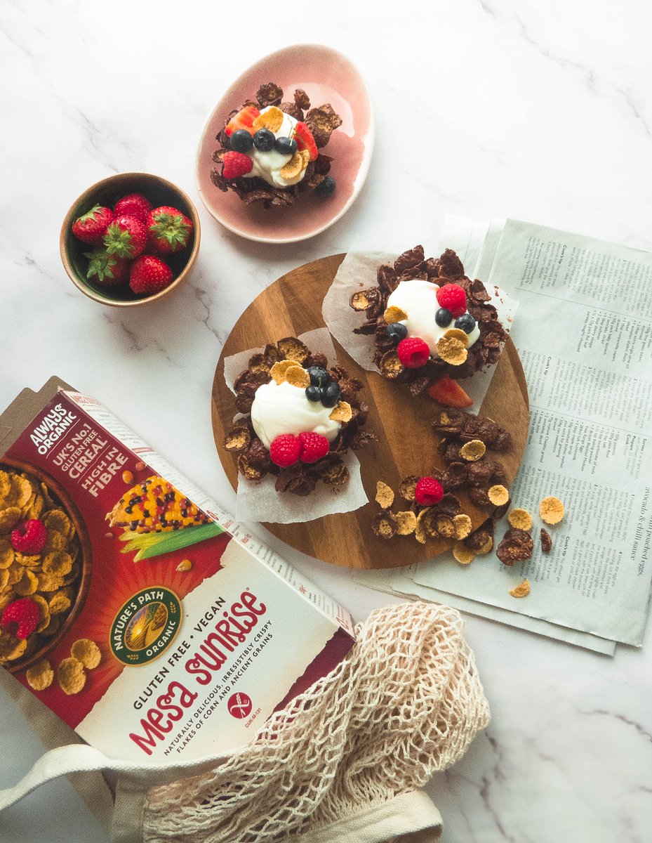 Thank-you @gabriellemasefield for this easy recipe - Mesa Sunrise Flake Cocoa Cups - perfect for a Winter dessert!

#alwaysorganic #glutenfree #chooseyourpath #recipe #organic
