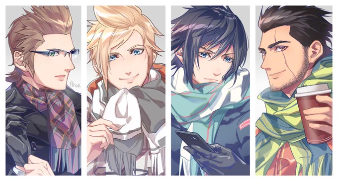 #2020年自分が選ぶ今年の4枚 
今年も1年ありがとうございました!来年も楽しく描きたい!? 