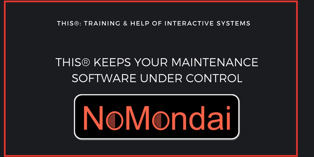 THIS®: Training &amp; Help of Interactive Systems. The best digital training in proper use of your MMS! NoMondai.com #THIS® #2021