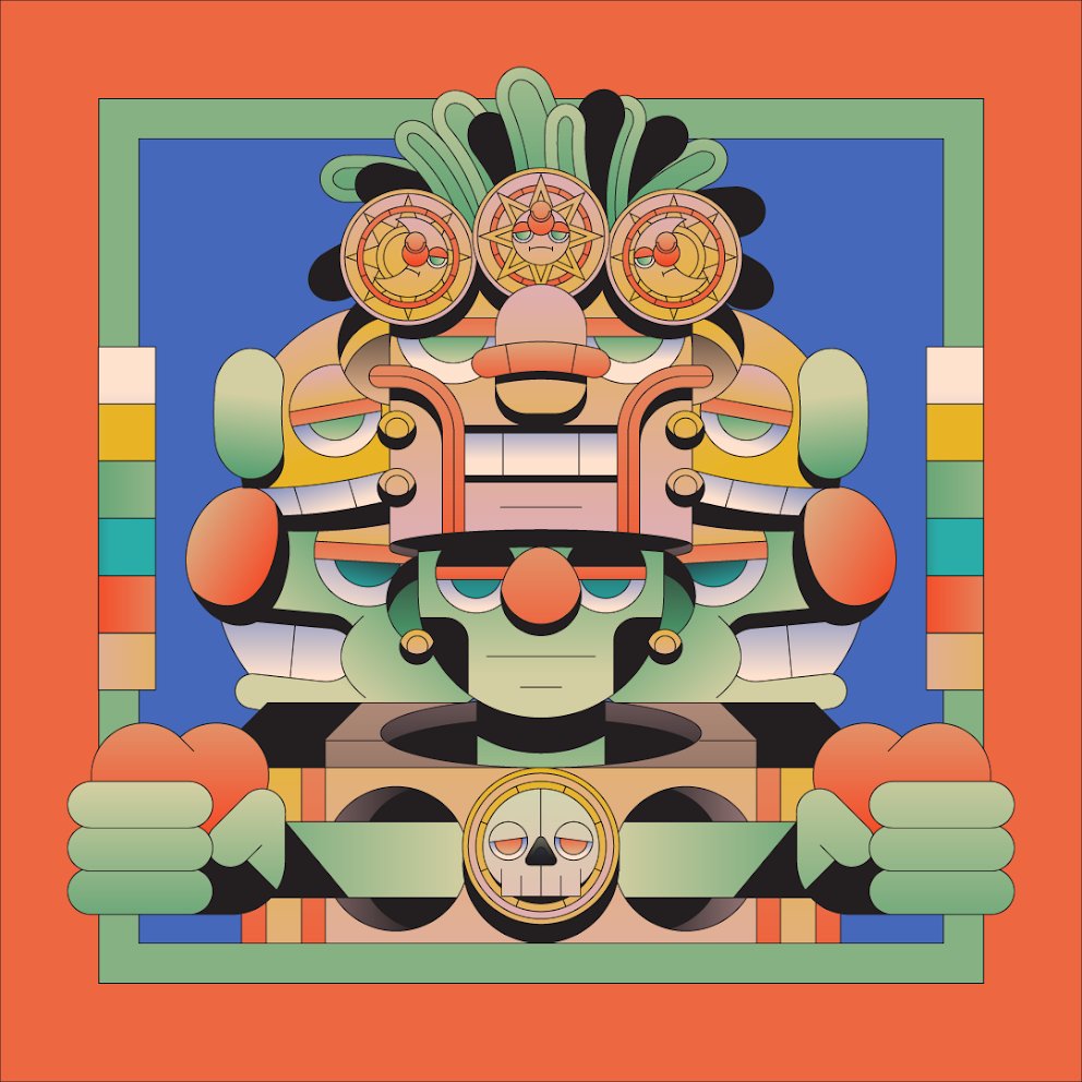 /77)  @Defacedstudio  https://makersplace.com/defacedstudio/&nbsp;Divine (genesis piece on  @rariblecom)1/1