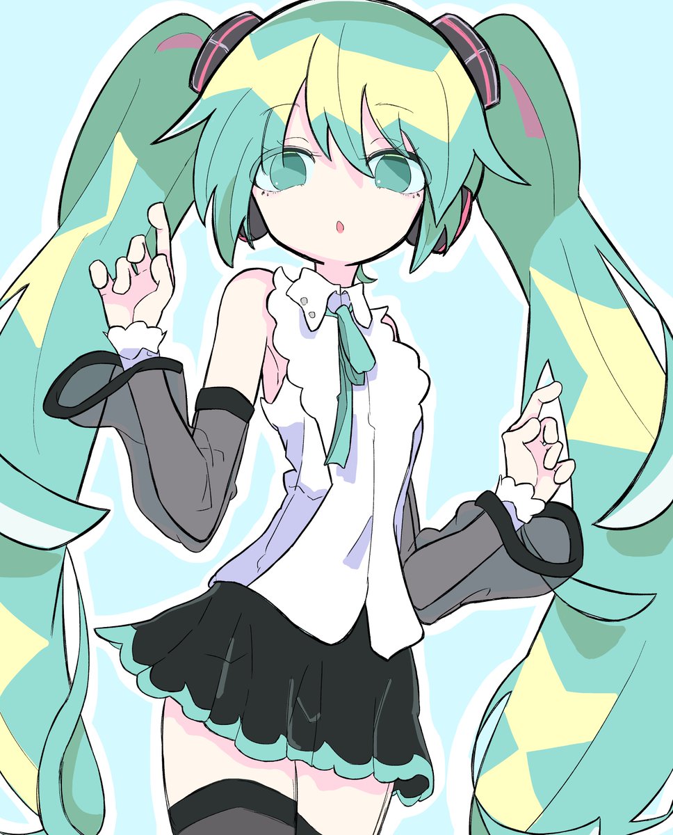 初音ミク 「#2020年自分が選ぶ今年の4枚 
オラもっと強くなりてぇんだ 」|なおのイラスト