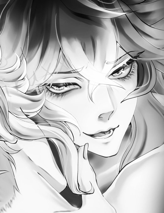描いた絵をモノクロにするとかっこいいのtwitterイラスト作品 描いた絵をモノクロにするとかっこいいのtwitterイラスト作品