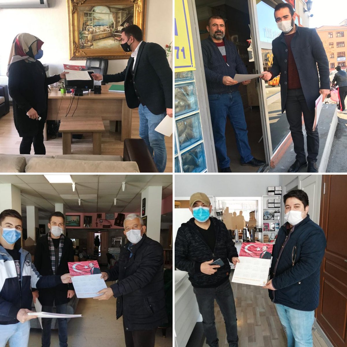 AK Gençlik Mamak (@akgenclkmamak) on Twitter photo Mehmet Ali Altun Caddesi'nde Esnaf Ziyaretlerimizi gerçekleştirdik.🤩
Esnaf ziyaretlerimiz esnasında İlçe Başkanlığımızın 2021 Takvimlerini hediye ettik.🗓️
<a href="/burakyildiz06/">Burak YILDIZ</a>
<a href="/erhansarigol/">Erhan Sarıgöl</a>
<a href="/_MehmtErdogan/">Mehmet Erdoğan</a> Mehmet Ali Altun Caddesi'nde Esnaf Ziyaretlerimizi gerçekleştirdik.🤩
Esnaf ziyaretlerimiz esnasında İlçe Başkanlığımızın 2021 Takvimlerini hediye ettik.🗓️
<a href="/burakyildiz06/">Burak YILDIZ</a>
<a href="/erhansarigol/">Erhan Sarıgöl</a>
<a href="/_MehmtErdogan/">Mehmet Erdoğan</a>