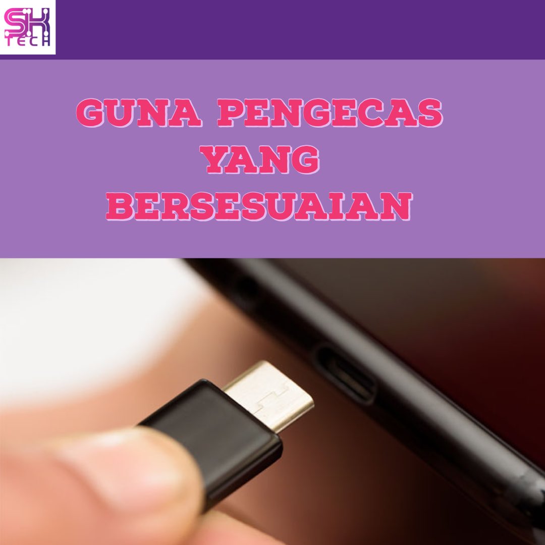 sktech_hq's tweet image. Kdg bila bateri dh nk hbs baru la mencari nak cas,then asal ada je terus cas. Dah tk boleh connect charging baru perasan slh pengecas😅benda ni mst dh ramai alami😂 punca charging port rosak pun disebabkan salah memilih pengecas😎 so next time make sure guna pengecas yg sesuai ok