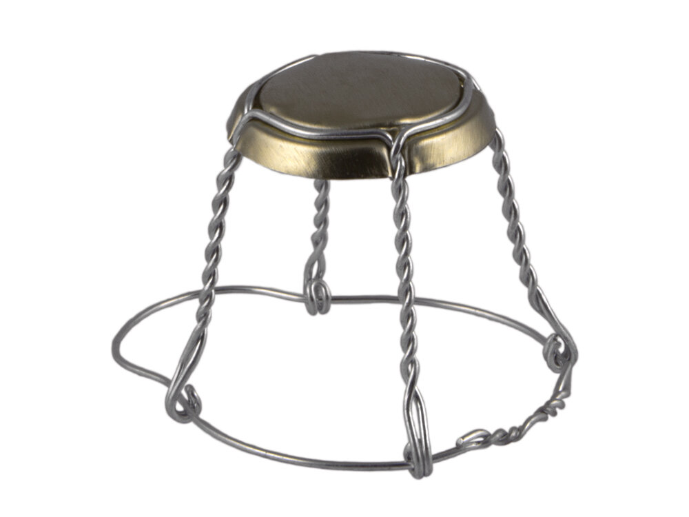 проволока мюзле для пробки. мюзле для шампанского. кольцо из проволоки мюзле. проволока мюзле для пробки. мюзле с плакеткой.