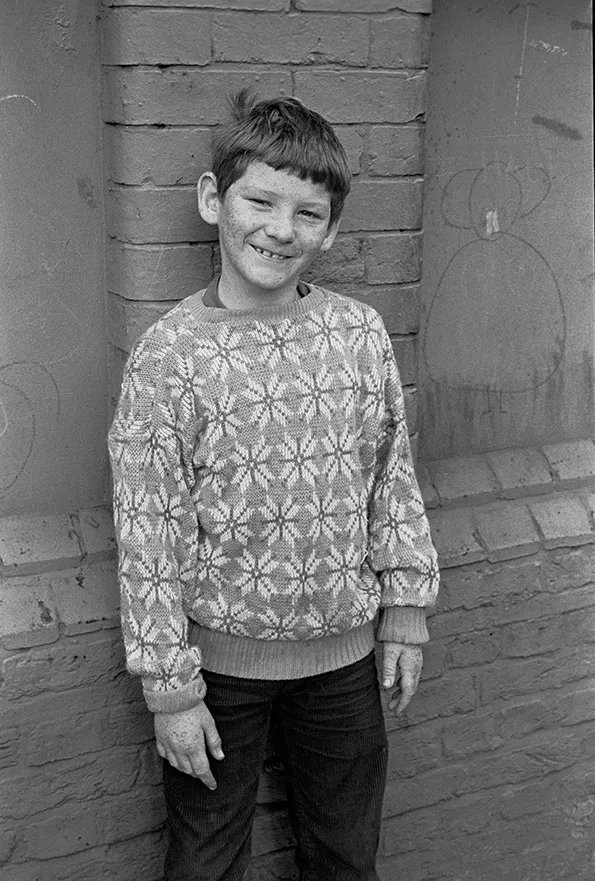 "They in turn showed their parents, who dressed the children up and sent them out to my open air studio to have their pictures taken"