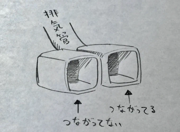 今日、見かけたヴォクシーのマフラーカッター。こんな感じで片方が繋がってなかった。

最近、ダミーのマフラー多いけど、これはスゴいな。繋げればいいのに、、、? 